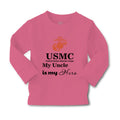 Baby Clothes Usmc My Uncle Is My Hero Boy & Girl Clothes Cotton