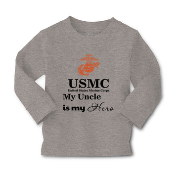 Baby Clothes Usmc My Uncle Is My Hero Boy & Girl Clothes Cotton