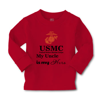 Baby Clothes Usmc My Uncle Is My Hero Boy & Girl Clothes Cotton