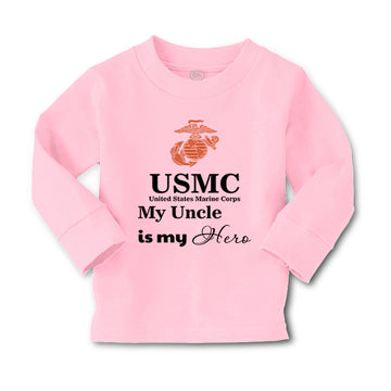 Baby Clothes Usmc My Uncle Is My Hero Boy & Girl Clothes Cotton
