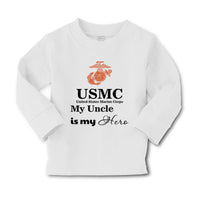 Baby Clothes Usmc My Uncle Is My Hero Boy & Girl Clothes Cotton - Cute Rascals