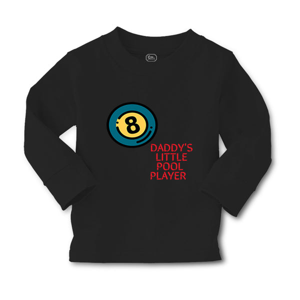 Baby Clothes Daddy's Little Pool Player Billiards Dad Father's Day A Cotton - Cute Rascals