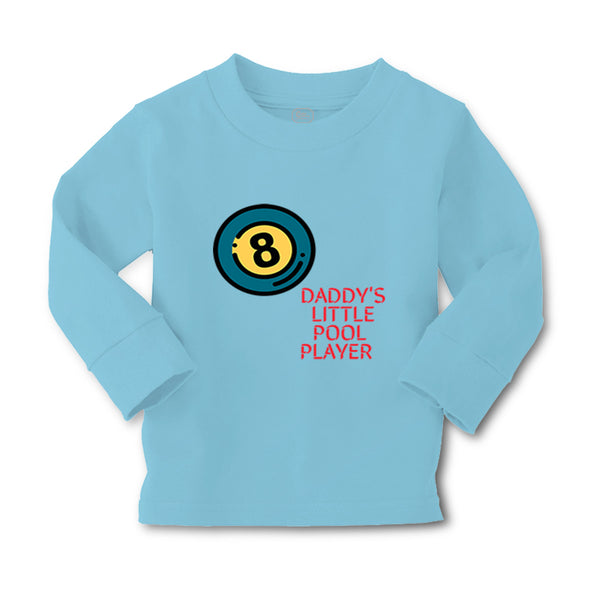Baby Clothes Daddy's Little Pool Player Billiards Dad Father's Day A Cotton - Cute Rascals