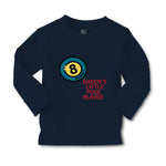 Baby Clothes Daddy's Little Pool Player Billiards Dad Father's Day A Cotton - Cute Rascals