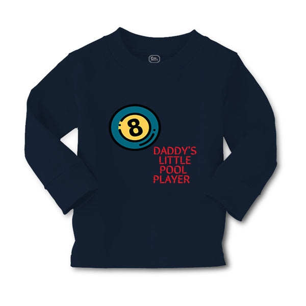 Baby Clothes Daddy's Little Pool Player Billiards Dad Father's Day A Cotton - Cute Rascals