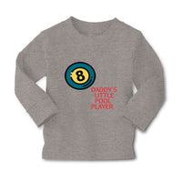 Baby Clothes Daddy's Little Pool Player Billiards Dad Father's Day A Cotton - Cute Rascals