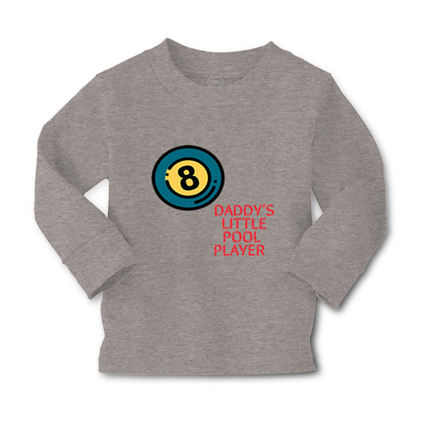 Baby Clothes Daddy's Little Pool Player Billiards Dad Father's Day A Cotton - Cute Rascals