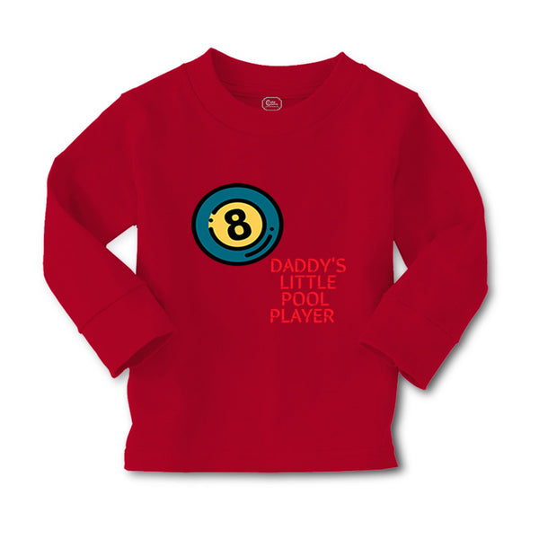 Baby Clothes Daddy's Little Pool Player Billiards Dad Father's Day A Cotton - Cute Rascals