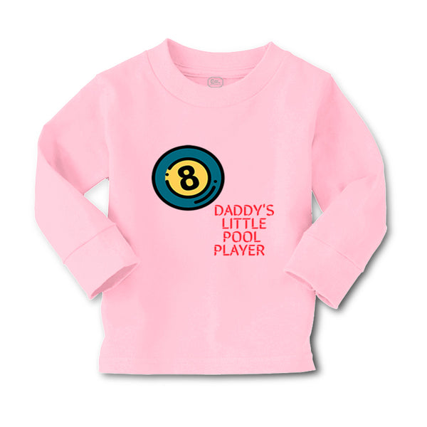 Baby Clothes Daddy's Little Pool Player Billiards Dad Father's Day A Cotton - Cute Rascals