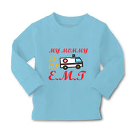 Baby Clothes My Mommy Is An Emt Mom Mothers Day Boy & Girl Clothes Cotton - Cute Rascals