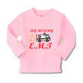 Baby Clothes My Mommy Is An Emt Mom Mothers Day Boy & Girl Clothes Cotton