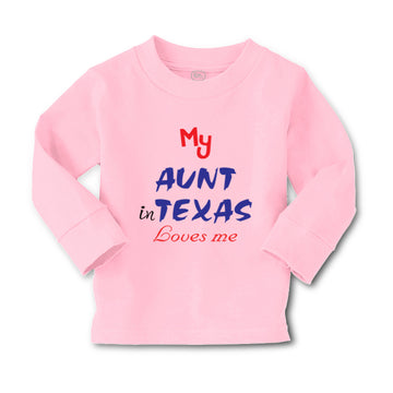 Baby Clothes My Aunt in Texas Loves Me Boy & Girl Clothes Cotton