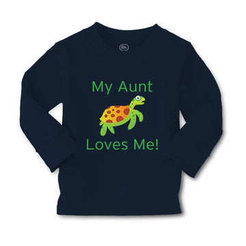 Baby Clothes My Aunt Loves Me Turtle Boy & Girl Clothes Cotton