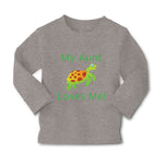 Baby Clothes My Aunt Loves Me Turtle Boy & Girl Clothes Cotton - Cute Rascals