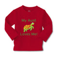 Baby Clothes My Aunt Loves Me Turtle Boy & Girl Clothes Cotton