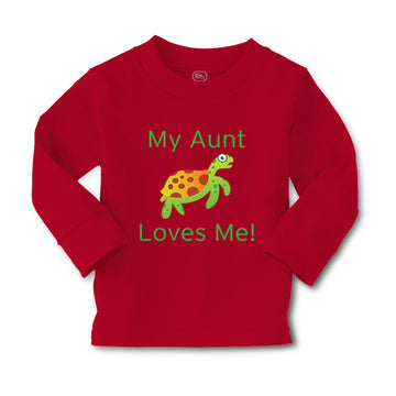 Baby Clothes My Aunt Loves Me Turtle Boy & Girl Clothes Cotton