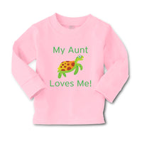 Baby Clothes My Aunt Loves Me Turtle Boy & Girl Clothes Cotton - Cute Rascals