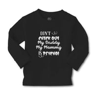 Baby Clothes Don'T Check out My Daddy My Mommy Is Psycho! Boy & Girl Clothes - Cute Rascals
