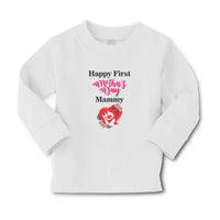 Baby Clothes Happy First Mother's Day Mammy Boy & Girl Clothes Cotton - Cute Rascals