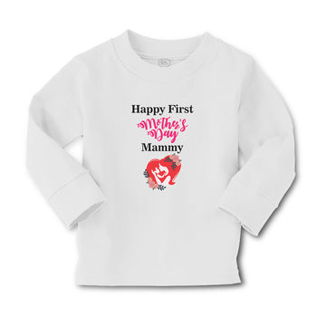 Baby Clothes Happy First Mother's Day Mammy Boy & Girl Clothes Cotton