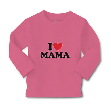Baby Clothes I Love Mama Boy & Girl Clothes Cotton