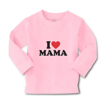 Baby Clothes I Love Mama Boy & Girl Clothes Cotton