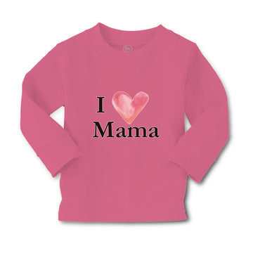 Baby Clothes I Love Mama Boy & Girl Clothes Cotton