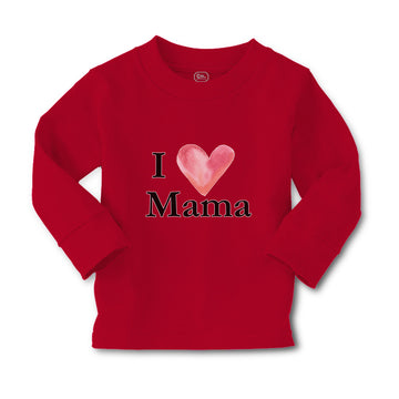 Baby Clothes I Love Mama Boy & Girl Clothes Cotton
