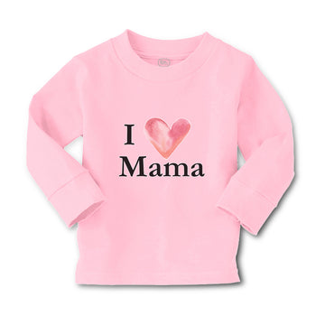 Baby Clothes I Love Mama Boy & Girl Clothes Cotton
