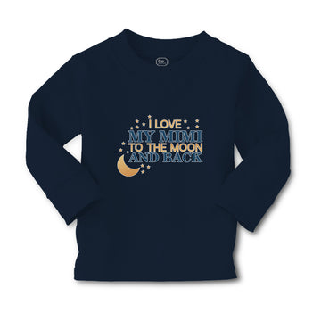 Baby Clothes I Love My Mimi to The Moon and Back Boy & Girl Clothes Cotton
