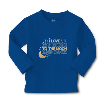 Baby Clothes I Love My Mimi to The Moon and Back Boy & Girl Clothes Cotton