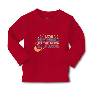 Baby Clothes I Love My Mimi to The Moon and Back Boy & Girl Clothes Cotton