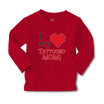 Baby Clothes I Love My Tattooed Mom! Boy & Girl Clothes Cotton