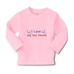 Baby Clothes I Love My 2 Moms Boy & Girl Clothes Cotton - Cute Rascals