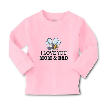 Baby Clothes I Love You Mom & Dad Boy & Girl Clothes Cotton
