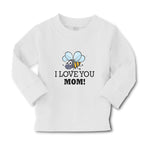 Baby Clothes I Love You Mom! Boy & Girl Clothes Cotton - Cute Rascals