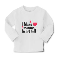 Baby Clothes I Make Mama's Heart Full Boy & Girl Clothes Cotton - Cute Rascals