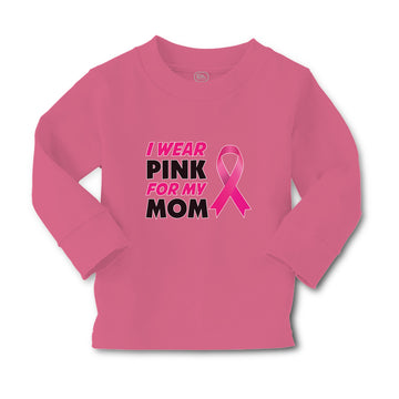 Baby Clothes I Wear Pink for My Mom Boy & Girl Clothes Cotton