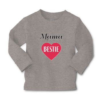 Baby Clothes Mama Is My Bestie Boy & Girl Clothes Cotton