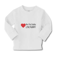 Baby Clothes Me & My Daddy Love Mummy Boy & Girl Clothes Cotton - Cute Rascals