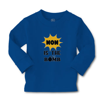 Baby Clothes Mom Is The Bomb Boy & Girl Clothes Cotton