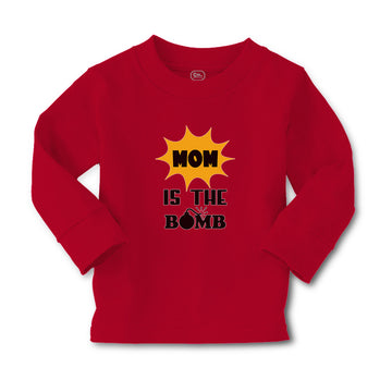 Baby Clothes Mom Is The Bomb Boy & Girl Clothes Cotton