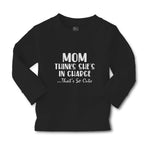 Baby Clothes Mom Thinks She's in Charge That's Cute Boy & Girl Clothes Cotton - Cute Rascals