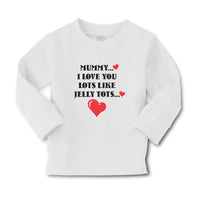 Baby Clothes Mummy I Love You Lots like Jelly Tots Boy & Girl Clothes Cotton - Cute Rascals