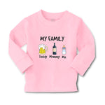 Baby Clothes My Family Daddy Mommy Me Boy & Girl Clothes Cotton - Cute Rascals