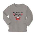 Baby Clothes My Mawmaw Loves Me This Much! Boy & Girl Clothes Cotton - Cute Rascals