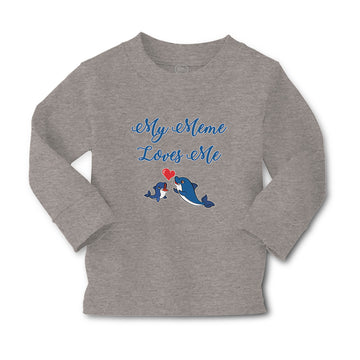 Baby Clothes My Meme Loves Me Boy & Girl Clothes Cotton