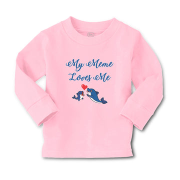 Baby Clothes My Meme Loves Me Boy & Girl Clothes Cotton