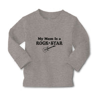 Baby Clothes My Mom Is A Rock Star Boy & Girl Clothes Cotton - Cute Rascals
