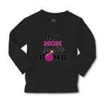 Baby Clothes My Mom Is The Bomb Boy & Girl Clothes Cotton - Cute Rascals